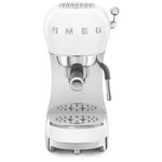 Espressor manual Smeg ECF02WHEU, 1350 W, 15 bar, alb