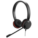 Jabra Evolve 30 II Căști Bandă de fixare pe cap Conector 3,5 mm Negru