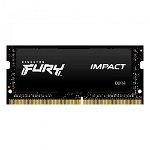 Memorie laptop KINGSTON Fury Impact Black, 32GB DDR4, 3200MHz, CL20, KF432S20IB/32