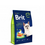 Hrana Uscata Brit Premium by Nature Cat Sterilized Salmon 800 g, Brit