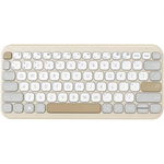 Tastatura wireless ASUS KW100, Culoare: Oat Milk, Greutate: 0.374 ASUS Marshmallow Keyboard KW100 este o tastatura wireless compacta, ultrasubtire, cu un design minimalist.Este compatibila cu dispozitivele Windows, ChromeOS, MacOS, iOS si iPadOS, tastatu, Asus