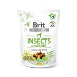 BRIT Care Crunchy Cracker, Insecte și Iepure cu Chimen, recompense fără cereale câini, 200g, Brit