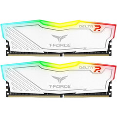 Memorie Team Group T-Force DELTA RGB - DDR4 - kit - 16 GB: 2 x 8 GB - DIMM 288-pin - 3200 MHz / PC4-25600 - unbuffered