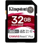 Card de memorie Kingston Canvas React SDHC 32GB