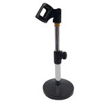 Stativ profesional pentru microfon IdeallStore®, Sound Helper, metalic, 33 cm, negru, IdeallStore