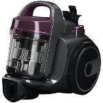 Aspirator fara sac Bosch 3A BGC05AAA1, 700W, 1.5 l, Filtru igienic PureAir, Easy Clean, Negru/Mov, BOSCH