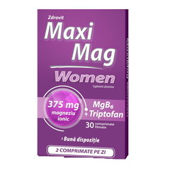Maximag Women, 30 comprimate, Zdrovit, Zdrovit Maximag Women, 30 comprimate, Zdrovit, Zdrovit