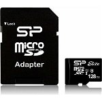 Card memorie card Micro SDXC 128GB Class 10 Elite UHS-1 +Adaptor, Silicon Power