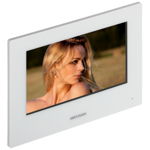 Monitor videointerfon TCP/IP Wireless, Touch Screen TFT LCD 7inch , alb - HIKVISION DS-KH6320-WTE1-W, HIKVISION