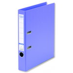 Biblioraft A4, plastifiat PP/PP, margine metalica, 50 mm, ELBA Smart Pro+ - violet, Elba