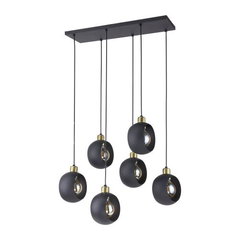 Corp de iluminat suspendat ADVITI Jala 6p AD-LD-6227BE27M E27 maxim 6 x 15W negru