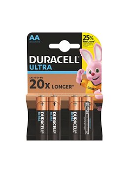Baterii DURACELL AAK4 Ultra Max, 3+1 bucati
