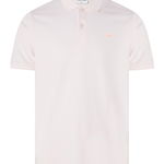 Tricou polo slim fit cu logo discret pe piept