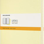 Set 3 caiete - Moleskine Cahier Journal Extra Large Tender Yellow | Moleskine, Moleskine