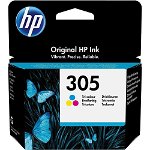 Cartus HP Ink 305 EYM60AE, Original, Color