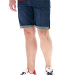 Lee Cooper, Blugi scurti cu talie medie, Albastru deschis