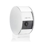 Camera Video HD de interior Somfy Protect, Vedere pe timp de noapte, Zoom de 8x, Compatibil cu TaHoma, Amazon Alexa, IFTTT si Works With Nest, 