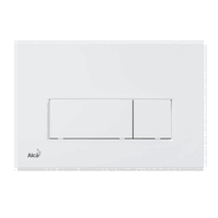 Clapeta de actionare rezervor incastrat Alcadrain Alb M570, 