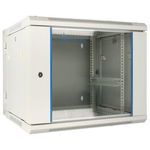 Rack Extralink EX.12912 wall-mounted, 19inch, 12U, 600x600mm, Grey