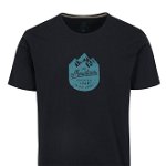 Tricou bleumarin cu print logo LOAP Bessip, LOAP