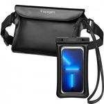 Husa + geanta subacvatica Spigen Waist Bag  Waterproof Case A621 Negru