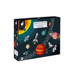 Set Puzzle din carton cu 100 de piese și 1 poster - Sistemul solar