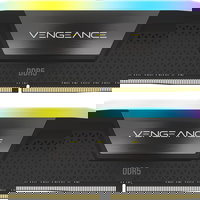 Kit Memorie Corsair Vengeance RGB 32GB 2x16GB DDR5 6000MHz CL36 Dual Channel Kit CMH32GX5M2D6000C36