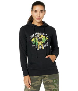 Imbracaminte Femei UFC Amanda Nunes Painted Lioness Fleece Hoodie Black, UFC