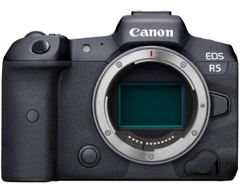 Camera foto Canon Mirrorless EOS R5 body, Black, sensor full
