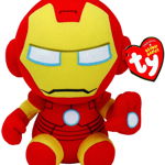 Plus Ty Plush Beanie Boos Iron Man 15cm (ty41190) 