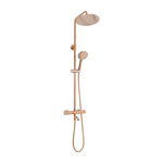 Coloana de dus cu termostat REA Lungo Rose Gold