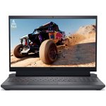 Laptop DELL Gaming 15.6'' G15 5530, FHD 360Hz, Procesor Intel® Core™ i5-13450HX (20M Cache, up to 4.60 GHz), 16GB DDR5, 512GB SSD, GeForce RTX 4050 6GB, Win 11 Pro, Dark Shadow Gray, 3Yr BOS, DELL