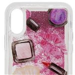 Husa de protectie Lemontii Liquid Sand pentru Iphone XS / X, Makeup Glitter