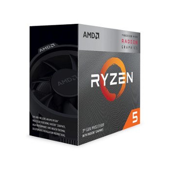 Procesor AMD Ryzen™ 5 3400G, 3.7 GHz cu Radeon™ RX,