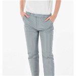 RED VALENTINO 4 Pocket Low Rise Pants With Belt Loops Light Blue
