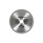 Disc fierastrau circular YATO dinti wolfram pentru lemn 200-210-216-235-250-255 mm, YATO