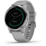 Smartwatch Garmin Vivoactive 4S Silver/Gray Silicone Band