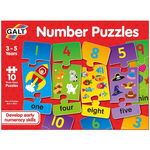 Puzzle Numere 3 piese, GALT