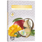 Set Lumanari Tip Pastila Mango- Cocos 6 buc. BISPOL