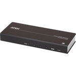 Splitter video ATEN, HDMI (M) la HDMI (M) x 4, negru, VS184B-AT-G, Aten