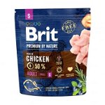 Brit Premium By Nature, Adult Small Breed, XS-S, Pui, hrană uscată câini, 3kg, Brit