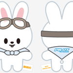 Jucarie de plus - SKZOO Plush Pilot For 5-Star, JYPEntertainment