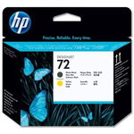 Cartus original hp matte black/yellow nr 72 pentru designjet c9384a