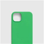 Lacoste Husă pentru telefon iPhone 15 Plus / 14 Plus 6.7" culoarea verde, Lacoste