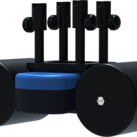 Kit de montare sonar Tritech Gemini 720IM CHASING 40.10.501.0002, pentru M2 Pro și M2 Pro Max (Negru), CHASING INNOVATION