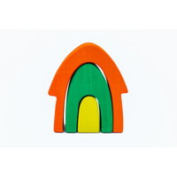 Set Handmade Casuta din povesti Orange, Marc toys