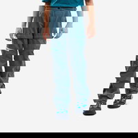 Pantalon Modulabil Drumeție Hike 900 Gri Fete 