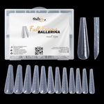 Tipsuri Reutilizabile NailsUp Full Forms Ballerina 120Buc, Nails Up