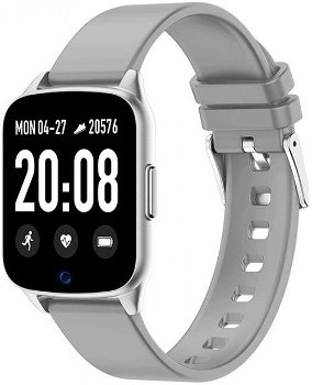 Smartwatch iHunt Watch ME 2020 Notificari Pedometru Puls Monitorizare somn iOS-Android Gray ihunt-watchme2020_gray