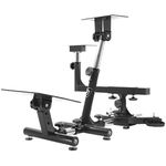 Simulator Racing Arozzi Velocita-Black Universal Complet ajustabil Suport pentru volan pedale si schimbator de viteze velocita-black